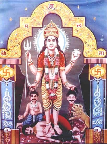 Goddess Mahalasa Narayani Deity