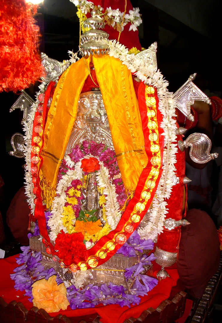 Shri Mahalasa Narayani in Palakhi at Harikhandige
